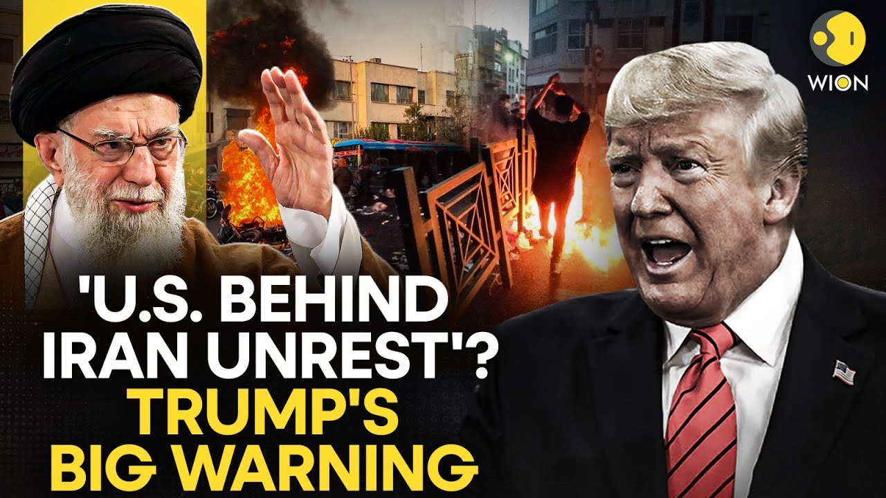 Did Trump’s Threats Ignite Iran’s Biggest Unrest in Years? | WION Originals