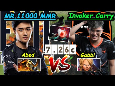 TNC.Gabbi [Invoker KID] Carry  vs MR.11K MMR EG.Abed [Clinkz] MIDLANE  Epicgame Dota 2 pro Gameplay