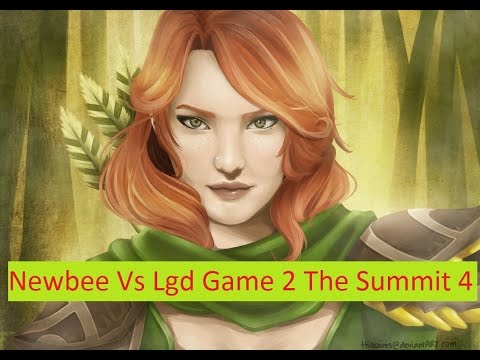 Newbee Vs Lgd-Gaming  Game 2 The Summit 4 Qulifers