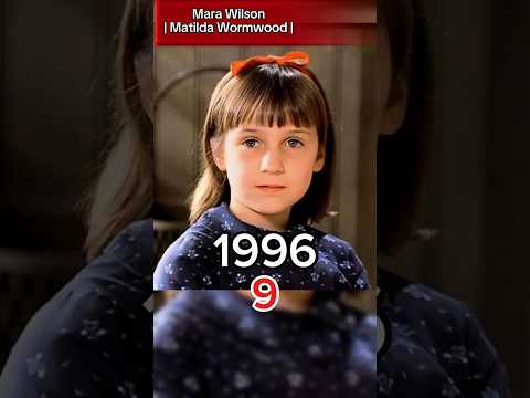 Matilda 1996 vs 2025 #Matilda #matilda196 #ThenAndNow #MovieCast #movie #youtibeshorts #shots