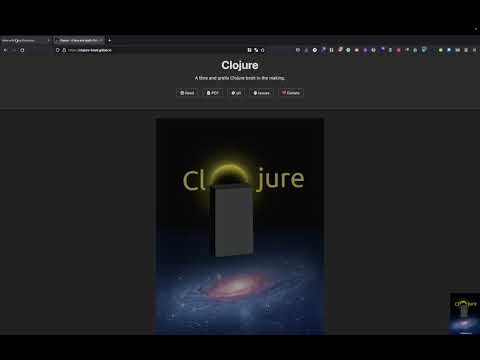 An excellent interactive book to learn Clojure
