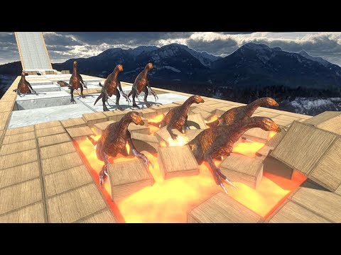 Surviving the Deadly Bridge Traps - Animal Revolt Battle Simulator