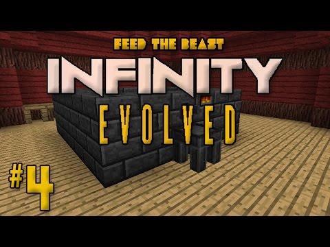Minecraft: FTB Infinity Evolved - Ep. 4 - "Tinkers' Construct TIME!"