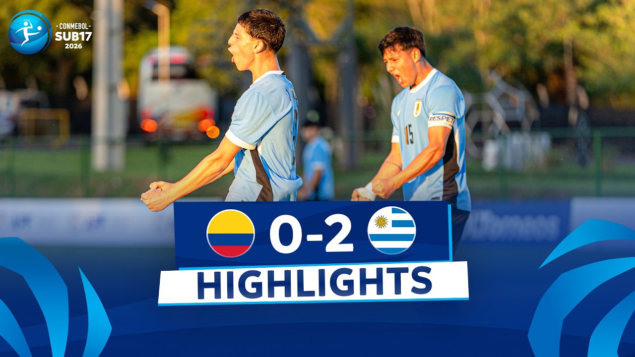 Colombia U17 vs Uruguay U17 Highlights