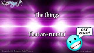 I5   Distracted Radio Version Karaoke Version Instrumental