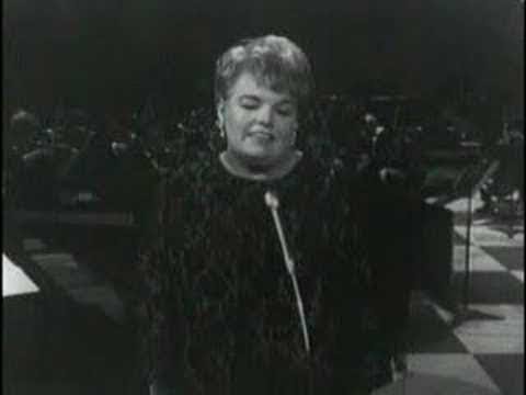 Eileen Farrell sings "Schmerzen" and "Im Treibhaus" by Wagner  - LIVE!