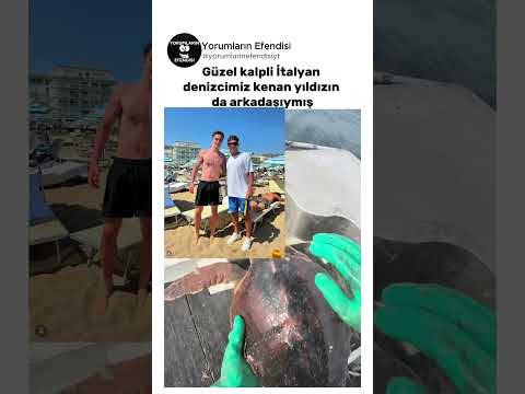 Ağa takılmış olan deniz kaplumbağasını kurtarınca😊 @nicolacanta