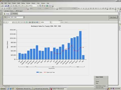 SSRS Tutorial 03 (2/3) - Adding More Values to the Chart