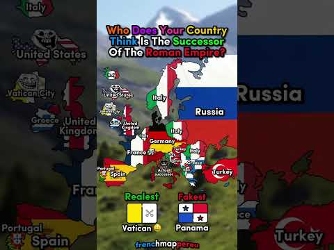 Who Do European Countries Think Is The Successor Of The Roman Empire?