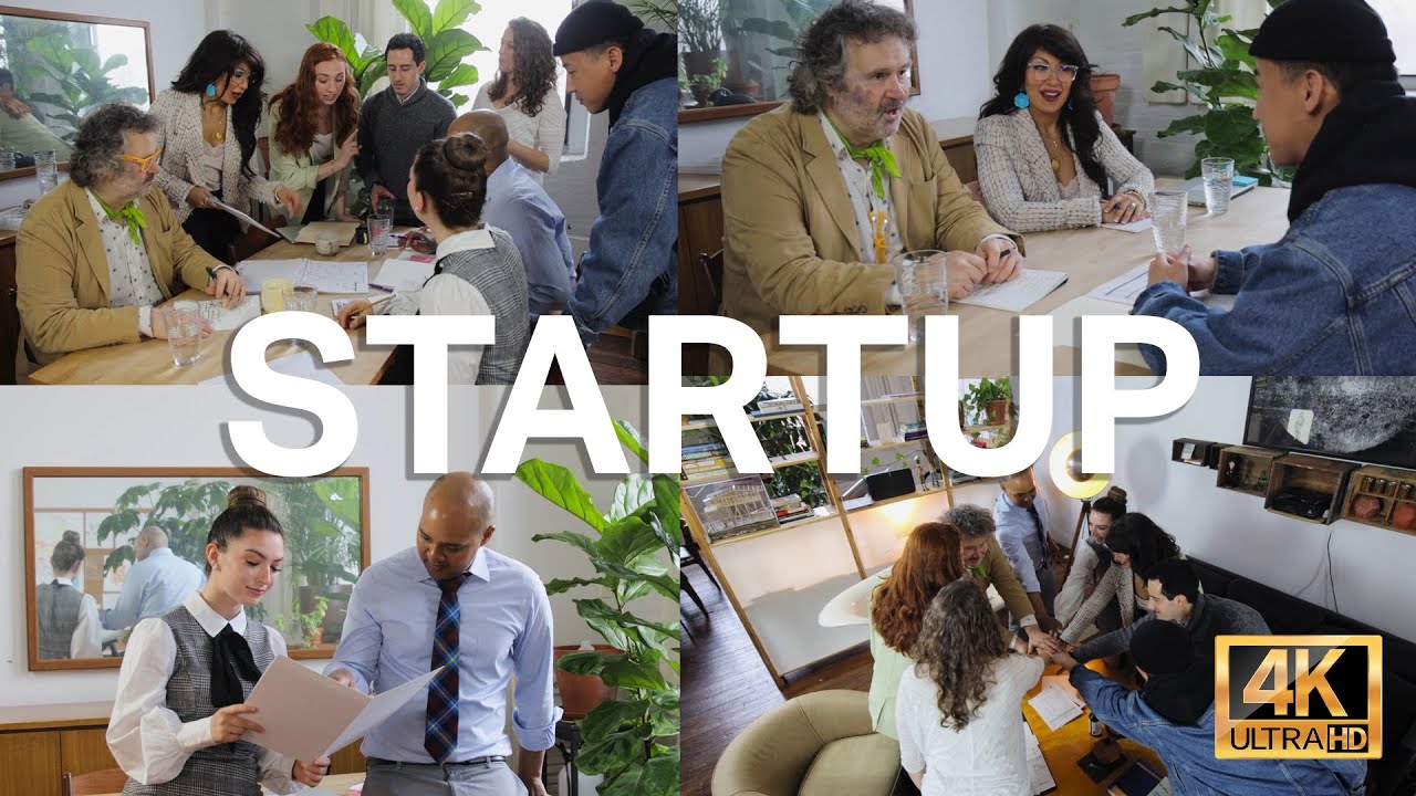 4K Royalty-Free Stock Video: Diverse Start-up Team Uniting for Business Success #Entrepreneurship