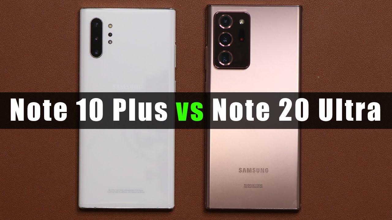 Samsung Galaxy Note 10 Plus vs Note 20 Ultra - Full Comparison