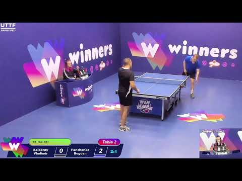 WINners CUP table 2  02.11 Belobrov Vladimir -  Panchenko Bogdan 13:45