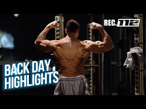 FARIDO DAVIS BACKDAY WORKOUT | HIGHLIGHTS-POSING