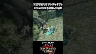 10秒で笑える 撮ってたら怒られたハンターｗｗ【モンハンサンブレイク】