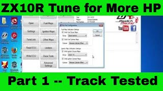 ZX10R DIY TUNE for more HORSEPOWER - TRACK TESTED - part 1(track tested)