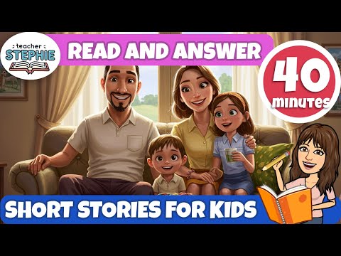 Reading Comprehension Stories | 3rd Grade Reading Practice | 40 Min Compilation