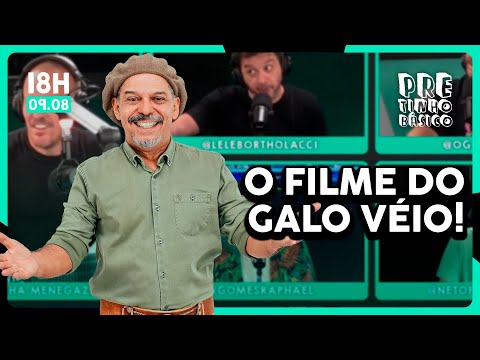 A PIADA DO NEGO VÉIO QUE PARECE UM FILME! | Pretinho Básico 18h | 12/08/2024