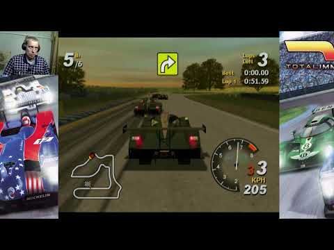 Прохождение Total Immersion Racing. (PS2) Часть 17. Прорываемся через трафик на Bentley EXP Speed 8.