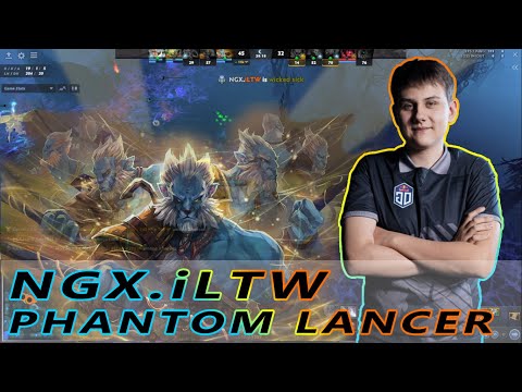 NGX.iLTW PHANTOM LANCER SHATTERS THE ENEMIES WILL TO PLAY vs COUNTER PICK AXE Dota 2 gameplay