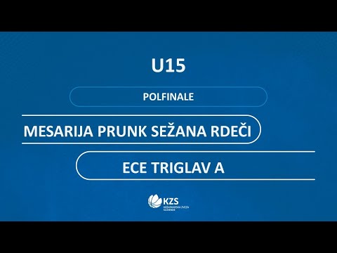 F8MU15 - Mesarija Prunk Sežana rdeči : ECE Triglav A - polfinale - Sezona 2020/21