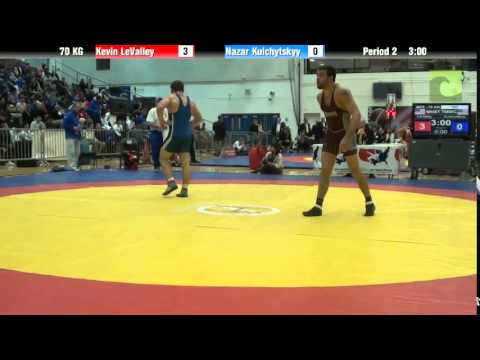 70 KG Bronze - Kevin LeValley (Minnesota Storm) vs. Nazar Kulchytskyy (TMWC)