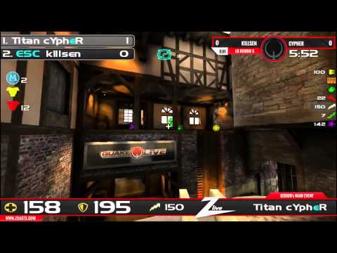 Q3God's QL Main Event - LB round 5 -  k1llsen vs cypher