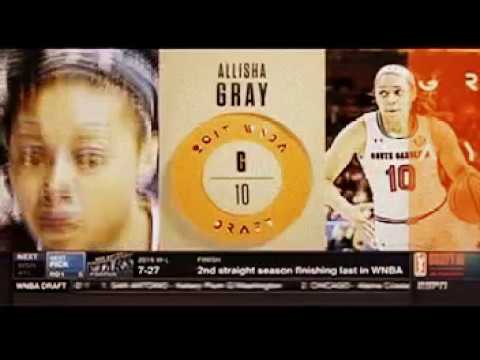 3 South Carolina Gamecocks drafted in the 1st Round of the 2017 WNBA Draft