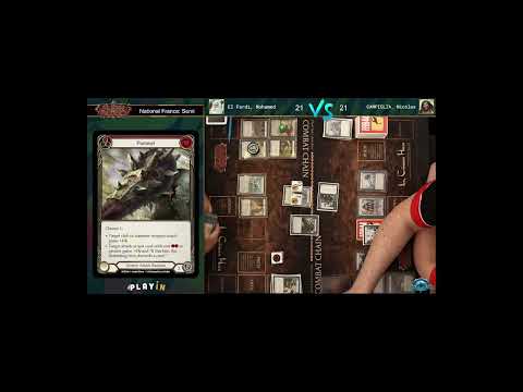 Flesh and Blood - French Nationals 2022 - Semi-Finals - Mohamed (Oldhim) vs Nicolas (Bravo)