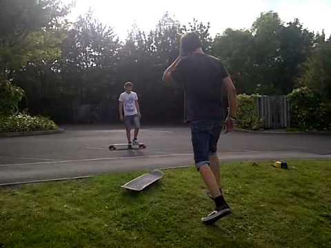 Worlds First Finger Flip Caveman Front Flip on a Skateboard