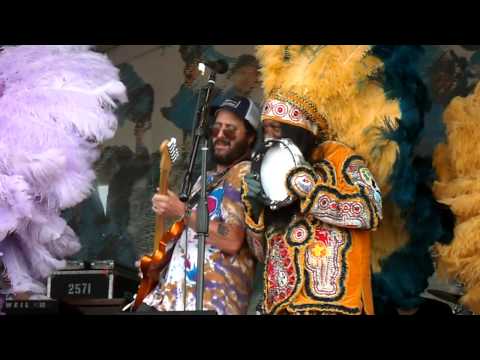 Big Chief Monk Boudreaux & the Golden Eagles Mardi Gras Indians 1