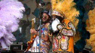 Big Chief Monk Boudreaux & the Golden Eagles Mardi Gras Indians 1