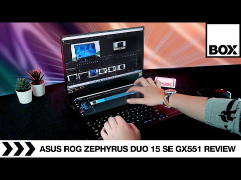 ASUS ROG Zephyrus Duo 15 SE GX551 Laptop Review