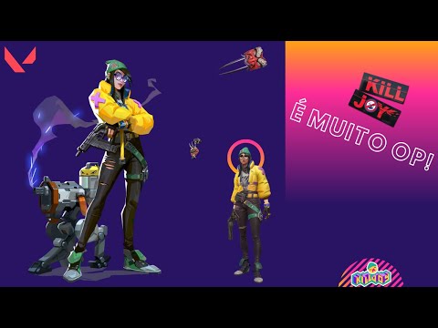 Como era a Killjoy quando foi lançada no Valorant... OP