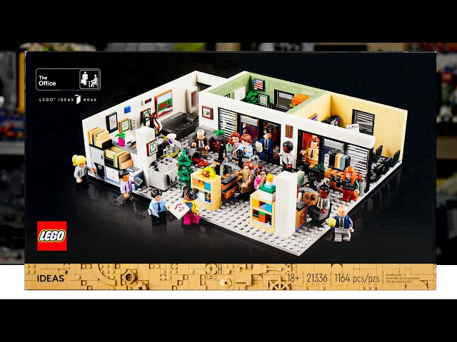 Vídeo relacionado con Lego Ideas The Office 21336, Edades 0-18+, marrón, L
