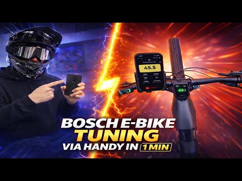 BOSCH E-Bike Tuning per Handy in 1 Min. 🚀