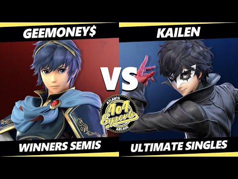 4o4 Smash Night 62 Winners Semis - Geemoney$ (Marth) Vs. Kailen (Joker) SSBU Ultimate Tournament