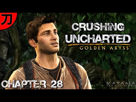 Uncharted Golden Abyss Walkthrough | Chapter 28 | Crushing | Trapped Like Rats