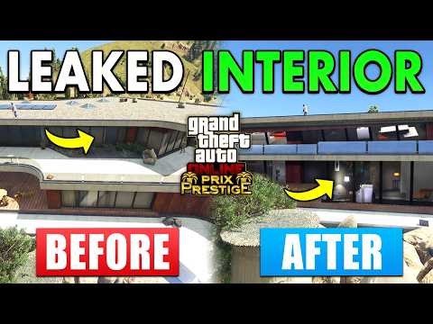 GTA Online New Mansion Interior LEAKED! (Mansions DLC Update Teaser)