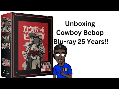 Unboxing Cowboy Bebop 25th Anniversary Edition!!
