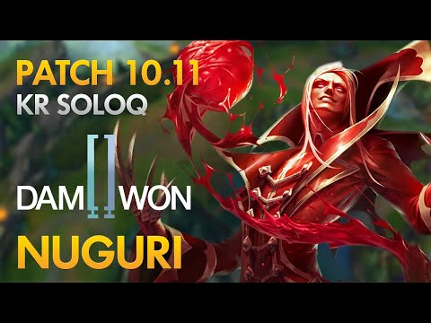 Damwon Gaming Nuguri - Top Lane: Vladimir vs Jayce - KDA 13/1/6
