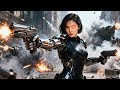 2025 Action Movie Cyborg Policewoman Hunts Terrorists Epic Street Battle Unfolds Hollywood