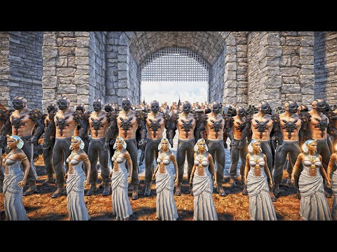 2.5 Million Monster Mutant, Pyramid Head & Zombies vs T45 Shotgun, Cyber Soldier & Cleopatra !!