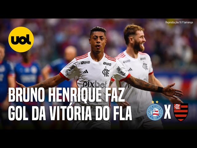 Flamengo segura pressão do Bahia e vence na ida da Copa do Brasil