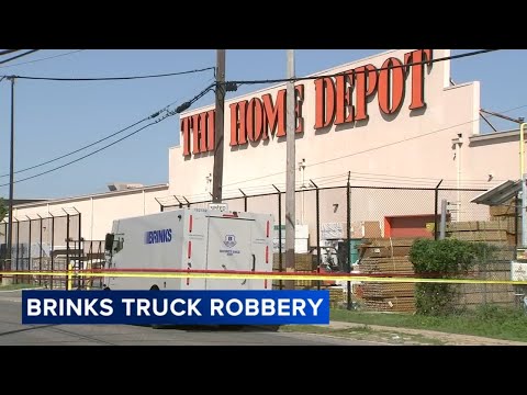 $1.5 million stolen, 2 armed suspects sought after Brinks armored truck robbery: sources