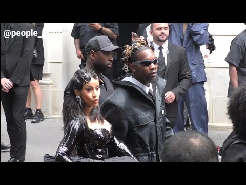 Cardi B & Offset - Balenciaga Haute Couture Fall/Winter 23/24 show in Paris - 05.07.2023