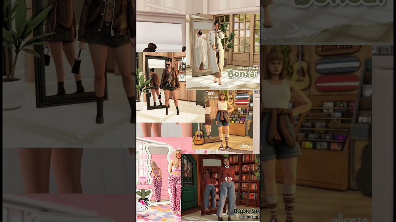 did you know you could change your cas background in sims 4? easy tutorial OUT NOW on my channel🩷