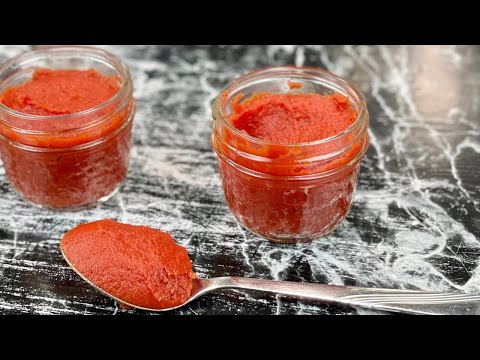 Homemade Tomato Concentrate