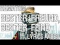 HÄMATOM - Bester Freund, Bester Feind [Lyric ...