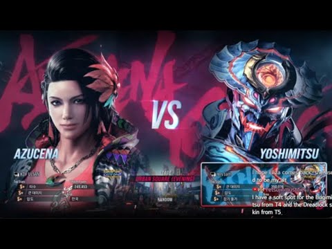 ulsan (azucena) VS eyemusician (yoshimitsu) - Tekken 8 Rank Match
