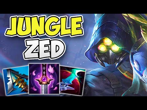 ZED JUNGLE AFTER PATCH 11.18 BUFFS IS AMAZING! | CHALLENGER ZED JUNGLE GAMEPLAY | Patch 11.18 S11